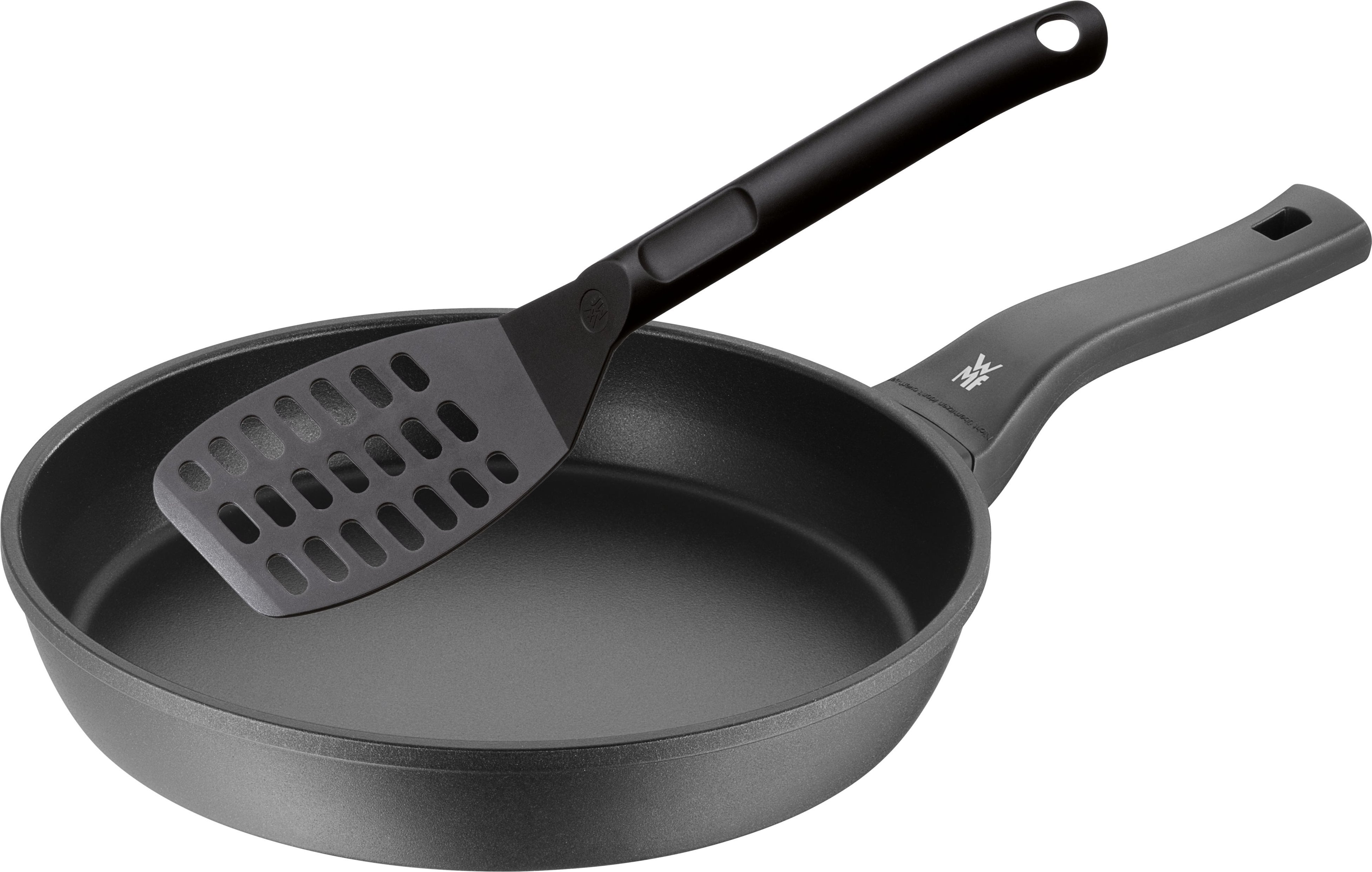 PermaDur Premium Stielpfanne mit Wender, 28 cm