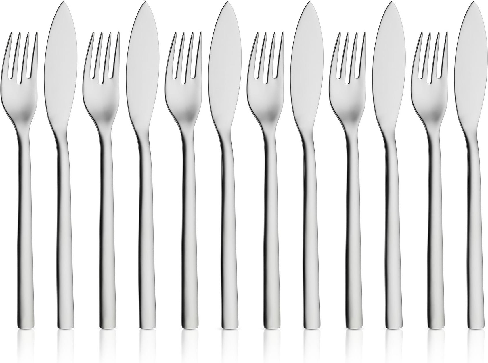 Nuova Fischbesteck-Set, 12-teilig