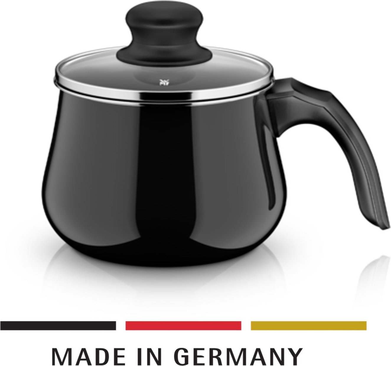 Fusiontec Mineral Pro, Mini-Topf mit Deckel, 12 cm, Black