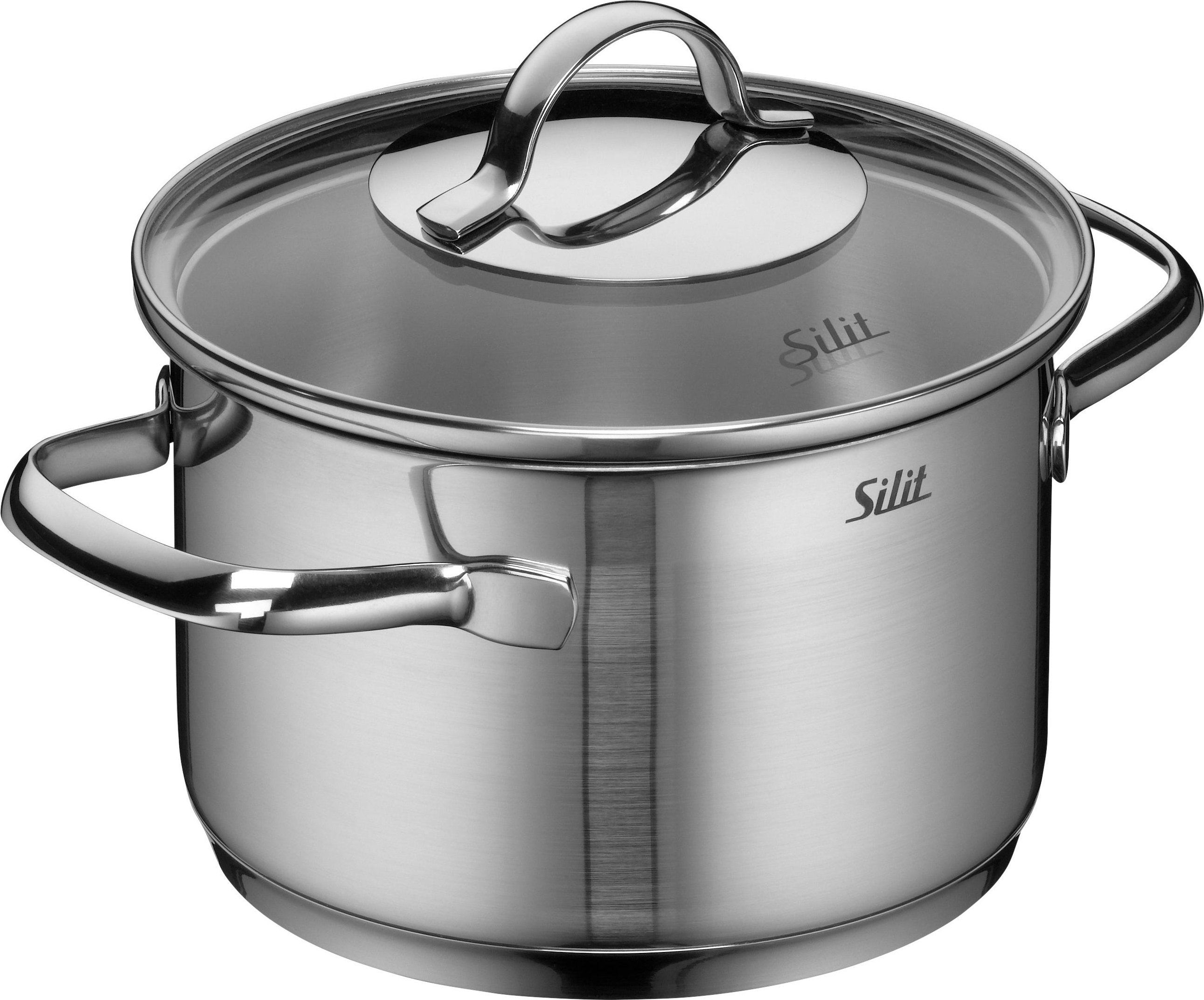 Silit Achat Kochtopf mit Deckel, 16 cm