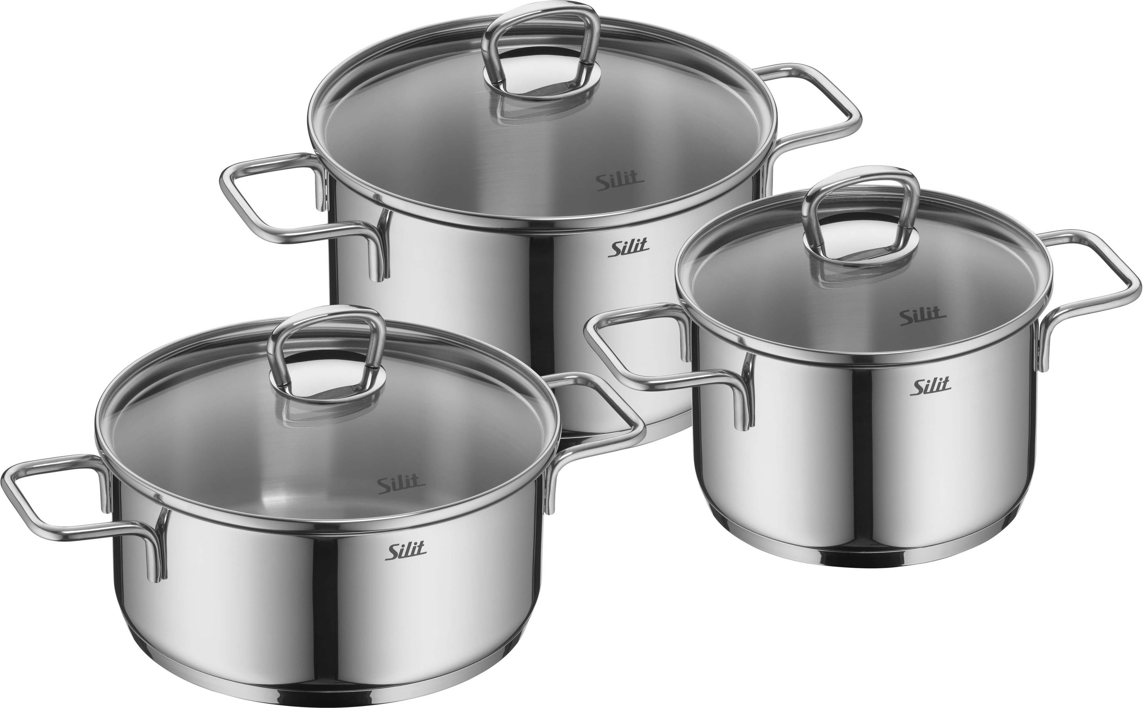 Silit Alicante Topf Set 3 teilig