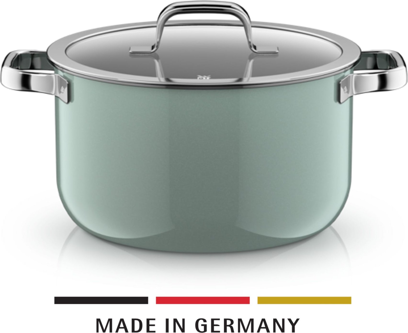 Fusiontec Mineral Pro, Kochtopf mit Deckel, 24 cm, Eucalyptus Haze