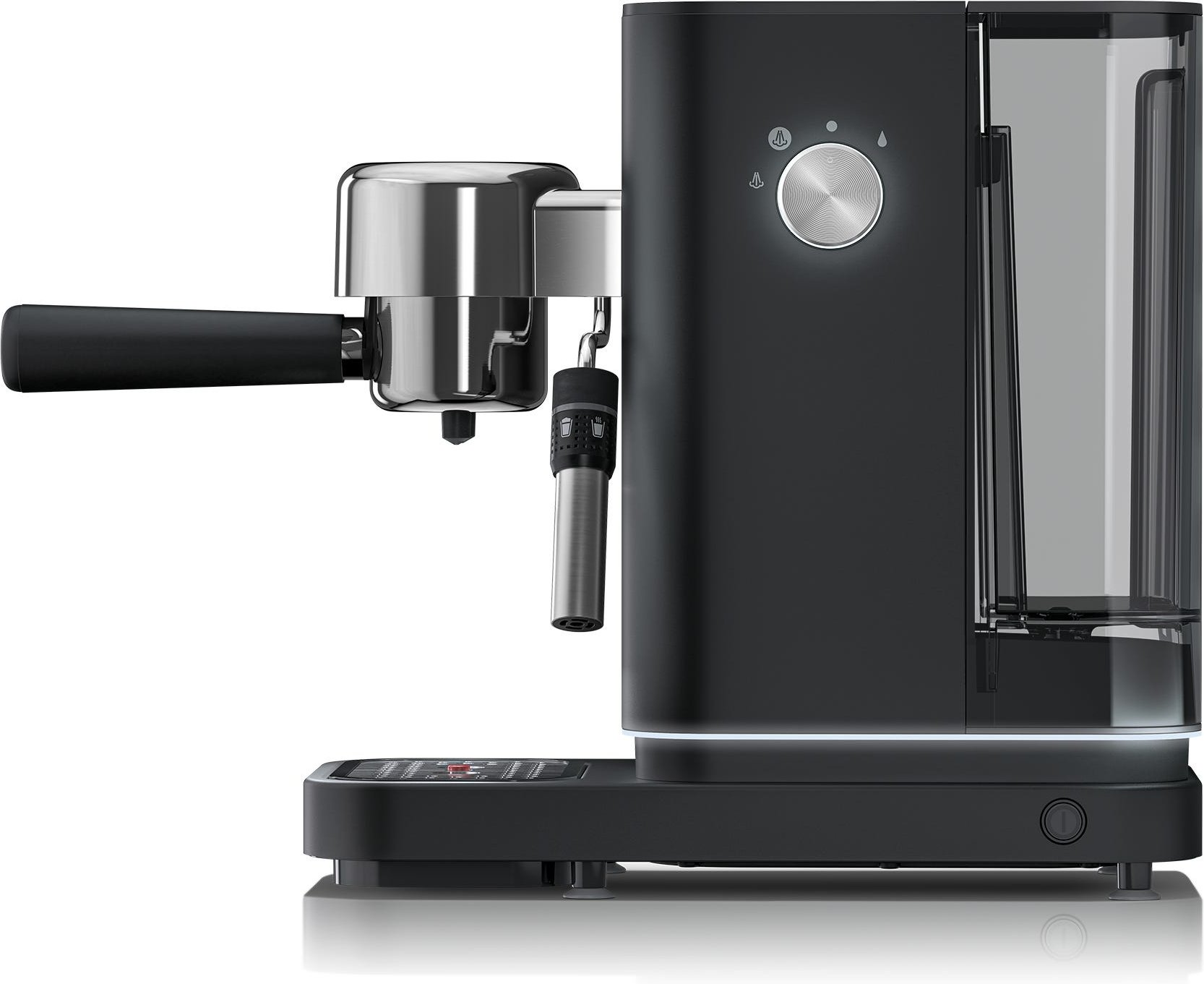 WMF Lumero Espresso Siebträgermaschine, Deep Black