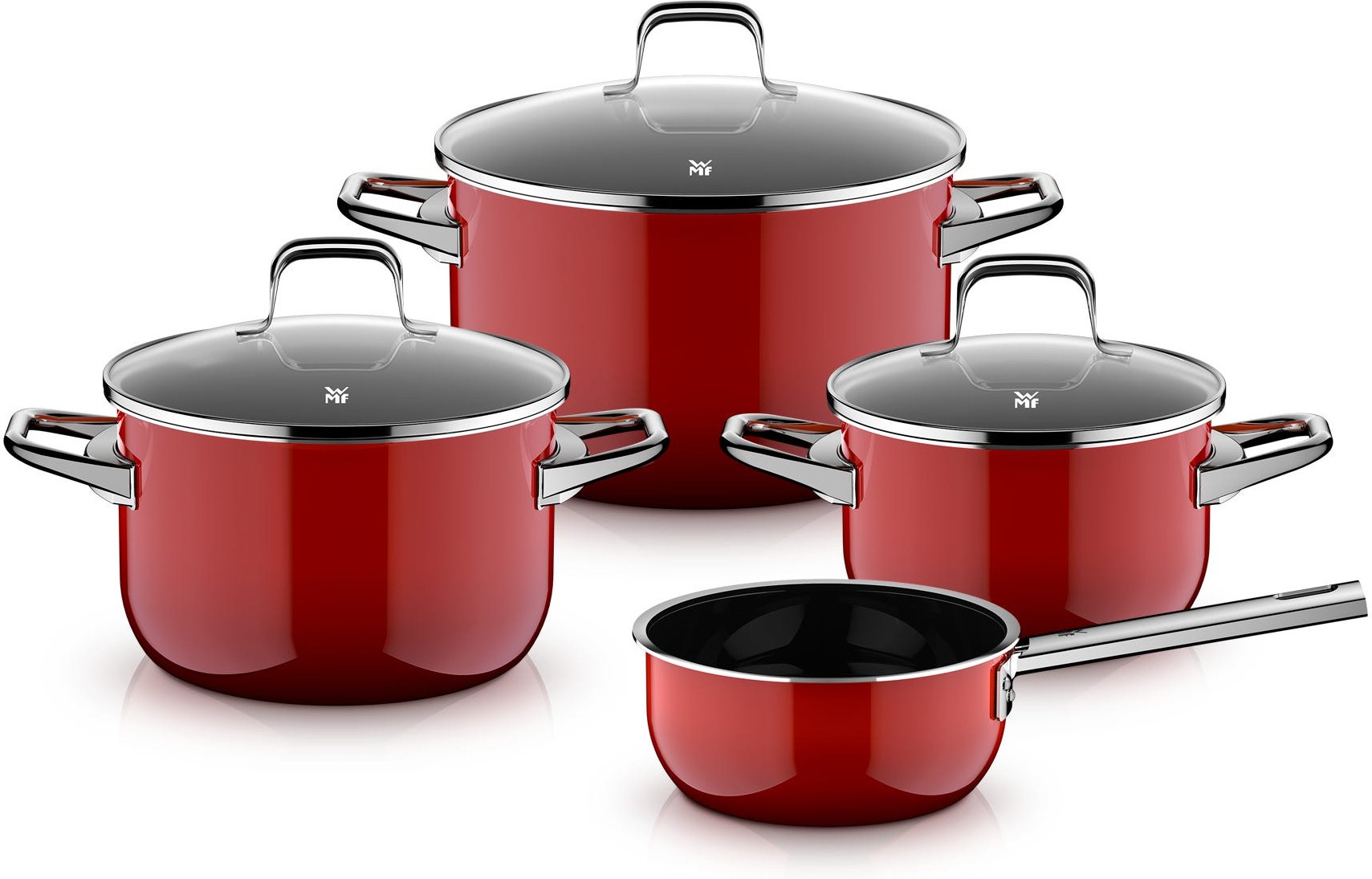 Thumbnail - Fusiontec Essential Pro, Topf-Set, 4-teilig, Passion Red