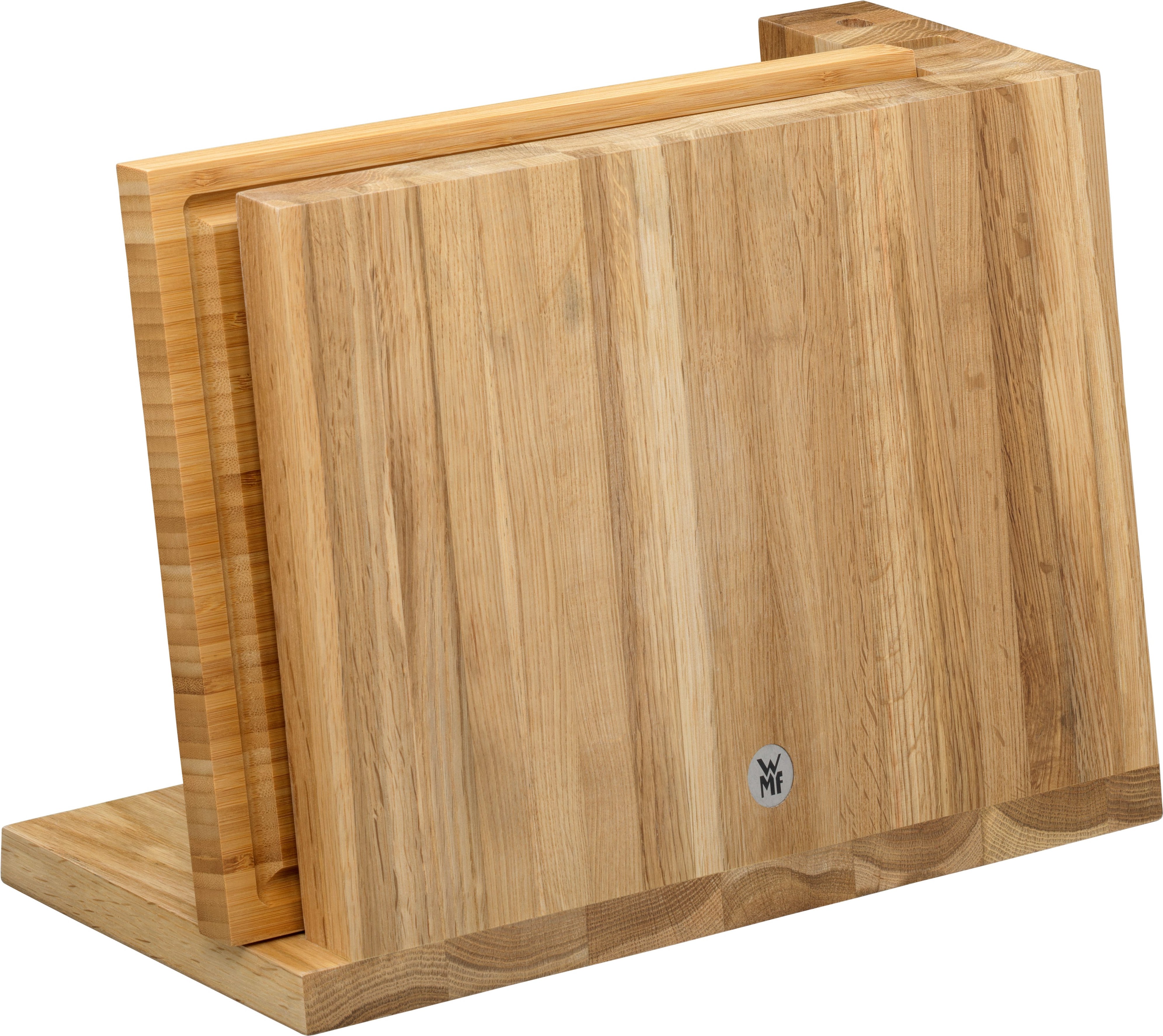 Magnet-Messerblock mit Schneidebrett, unbestückt