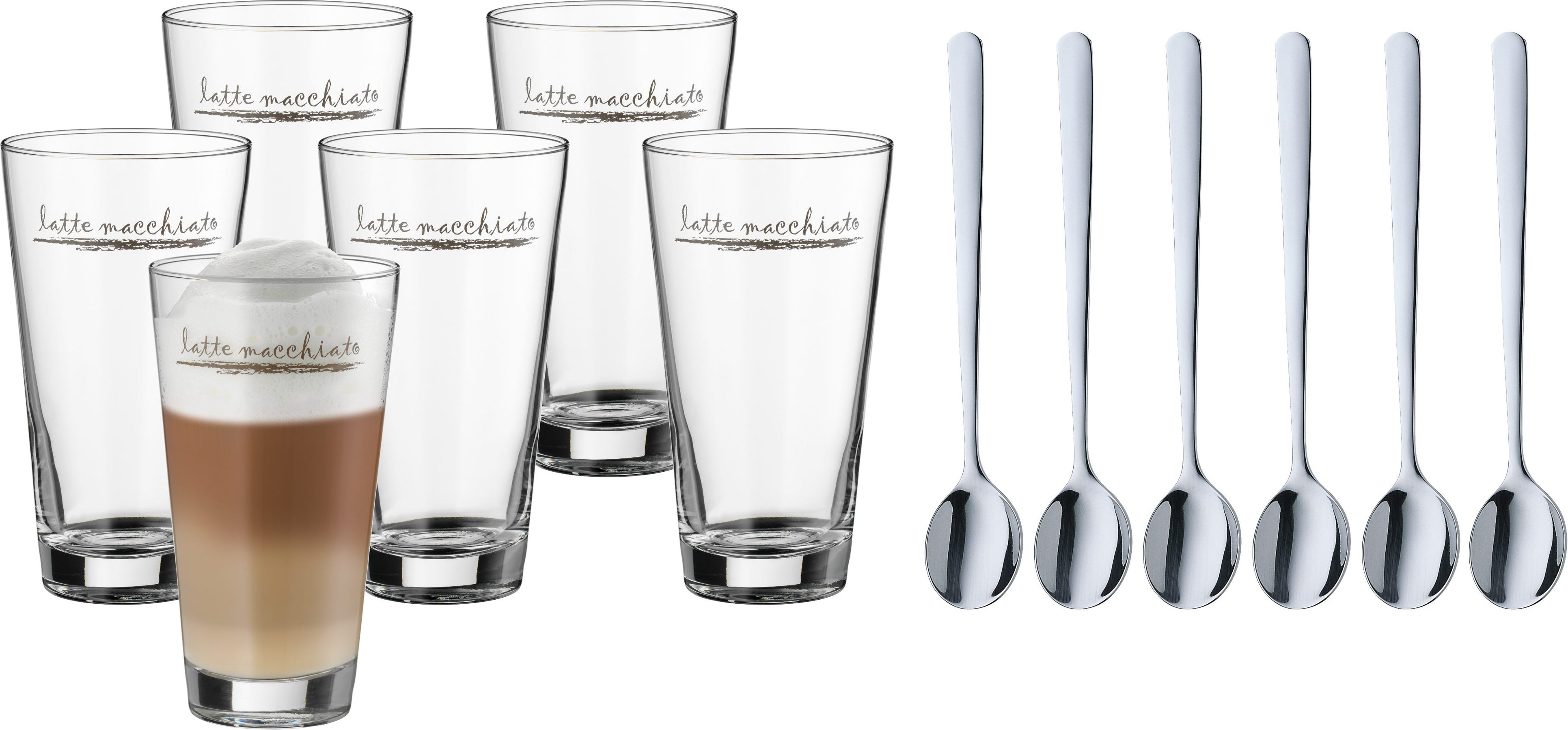 Thumbnail - Clever & More Latte Macchiato Set, 12-teilig