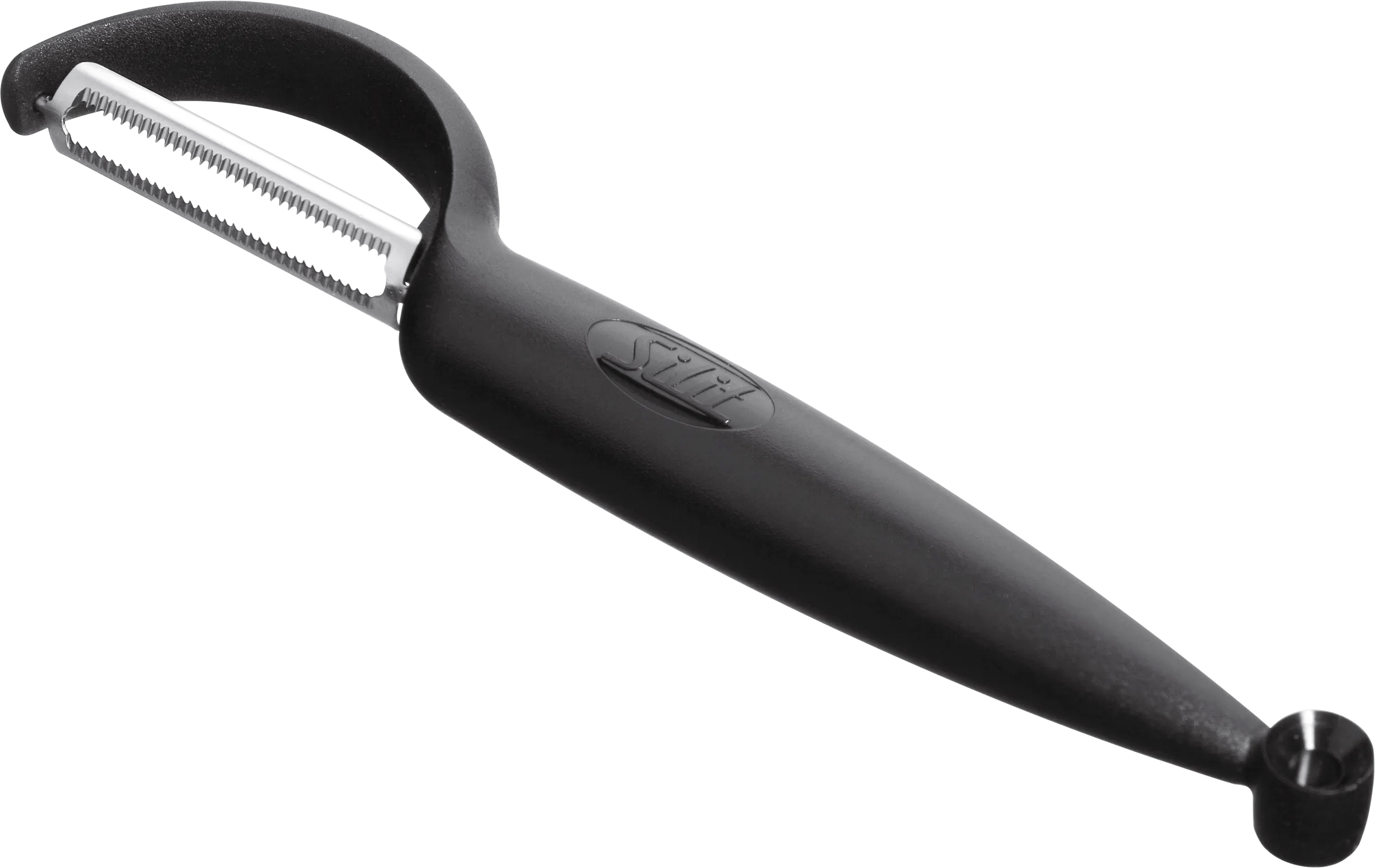 Silit Pelaro Tomaten- und Gemüseschäler, schwarz