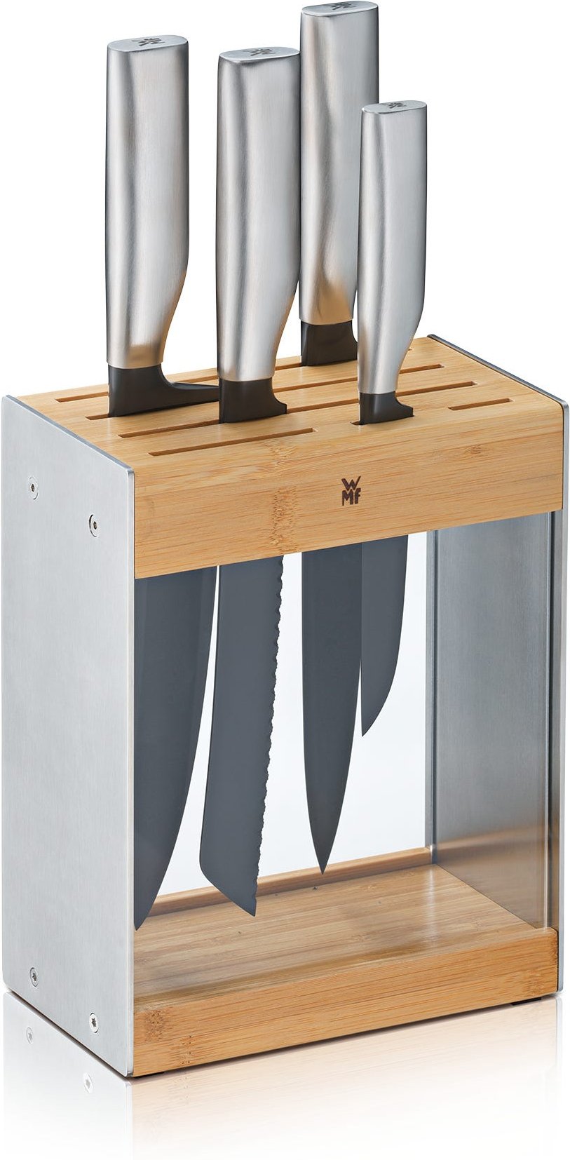 Ultimate Black Messer-Set mit Messerblock, 5-teilig