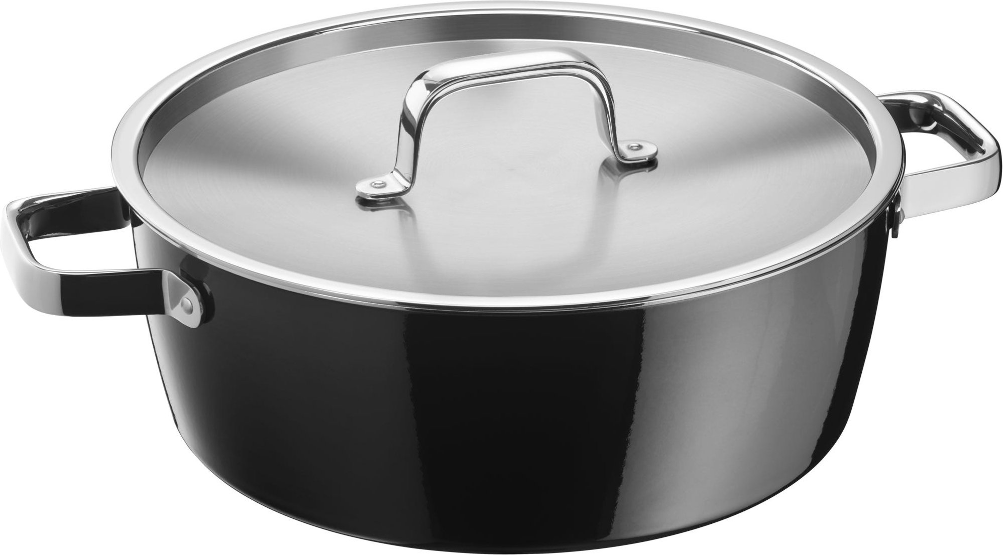 Fusiontec Aromatic Schmortopf, 28 cm, Black
