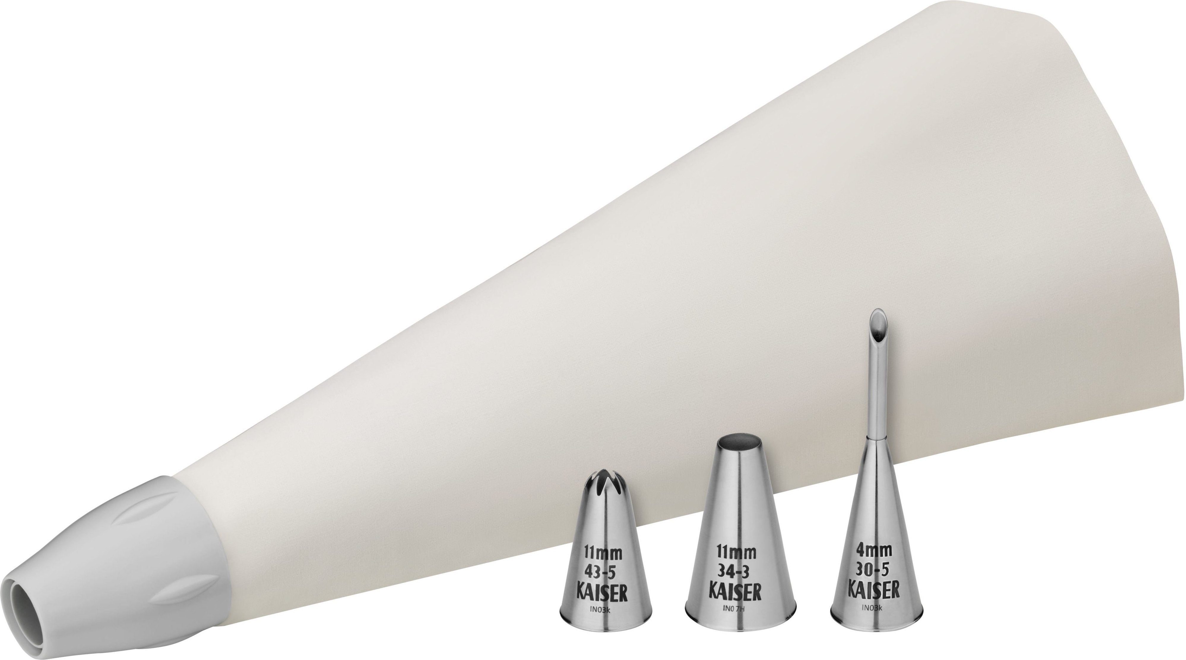 KAISER Inspiration Spritzbeutel-Set, 5-teilig