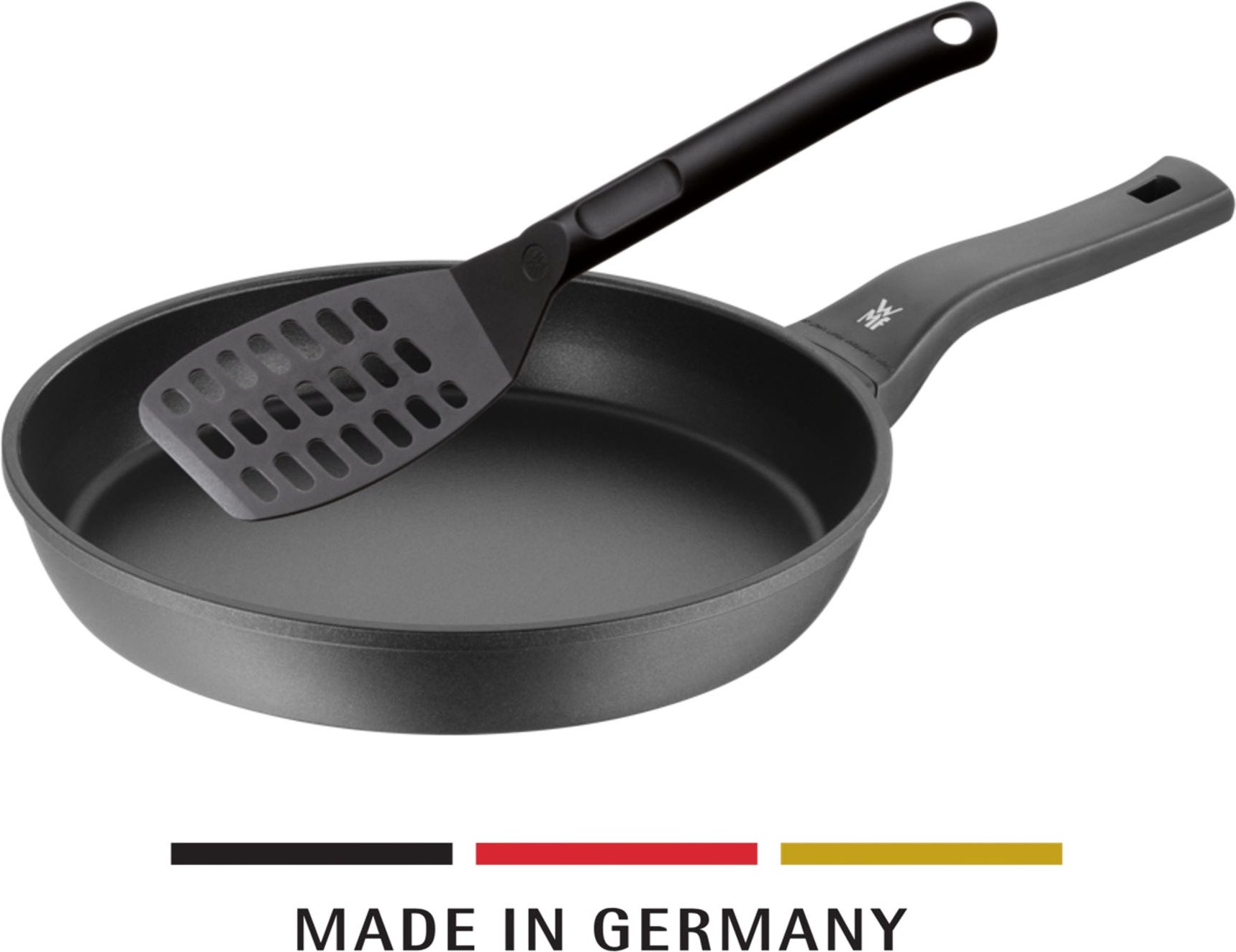 PermaDur Premium Stielpfanne mit Wender, 28 cm