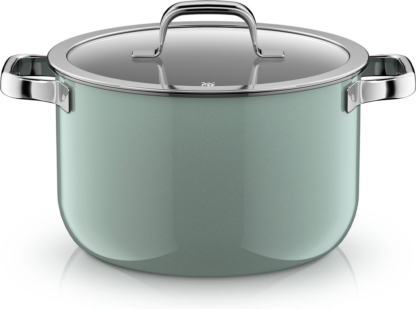 Fusiontec Mineral Pro, Kochtopf mit Deckel, 24 cm, Eucalyptus Haze