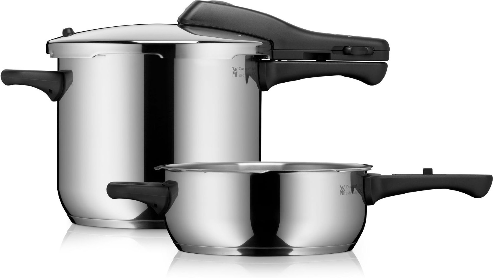 Perfect One Pot Schnellkochtopf-Set, 22 cm, 6,5 und 3,0 Liter