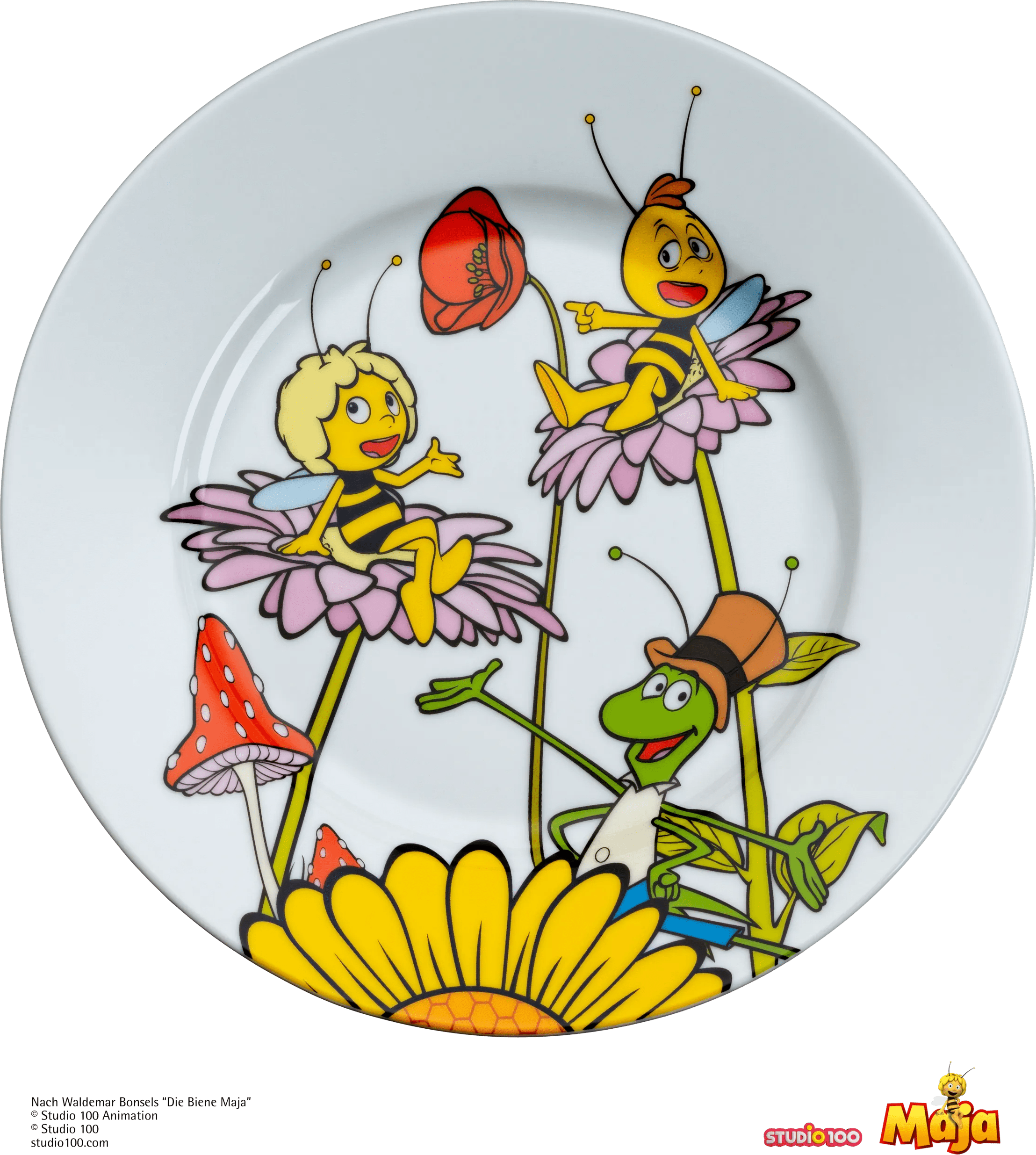 Kinderteller, Die Biene Maja