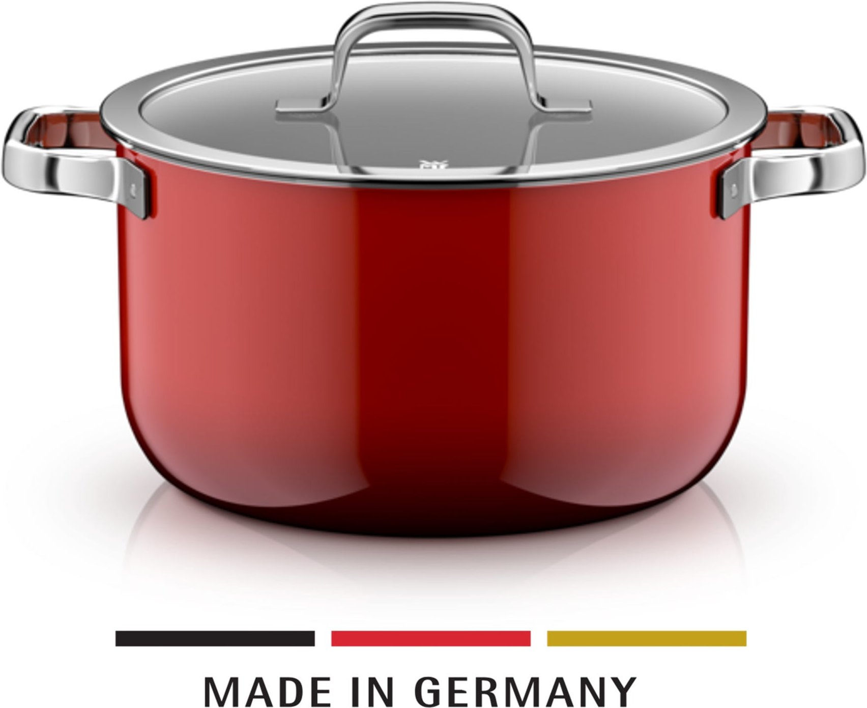 Thumbnail - Fusiontec Mineral Pro, Kochtopf mit Deckel, 24 cm, Passion Red