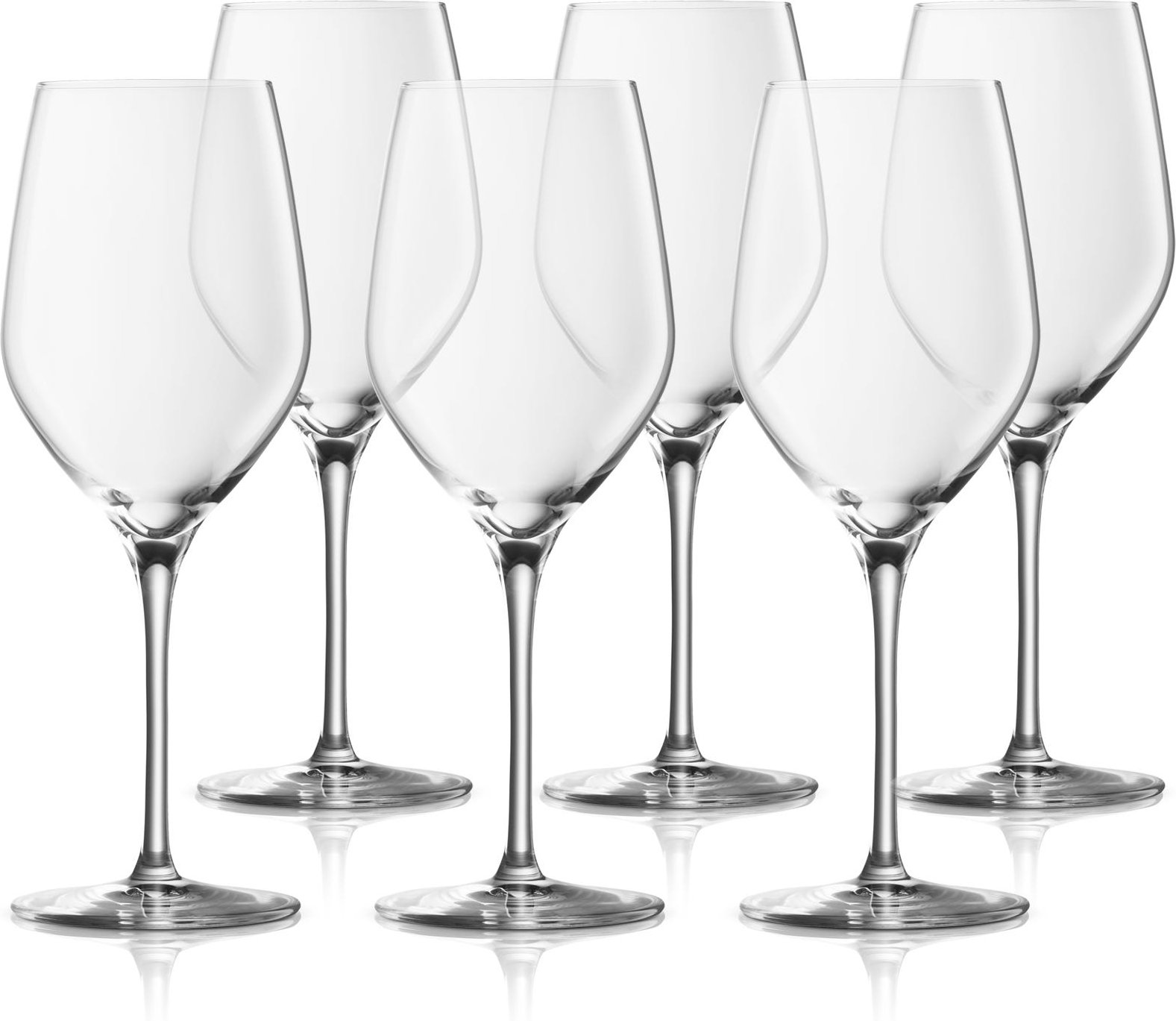 EasyPlus Weißweingläser, 6 Stück