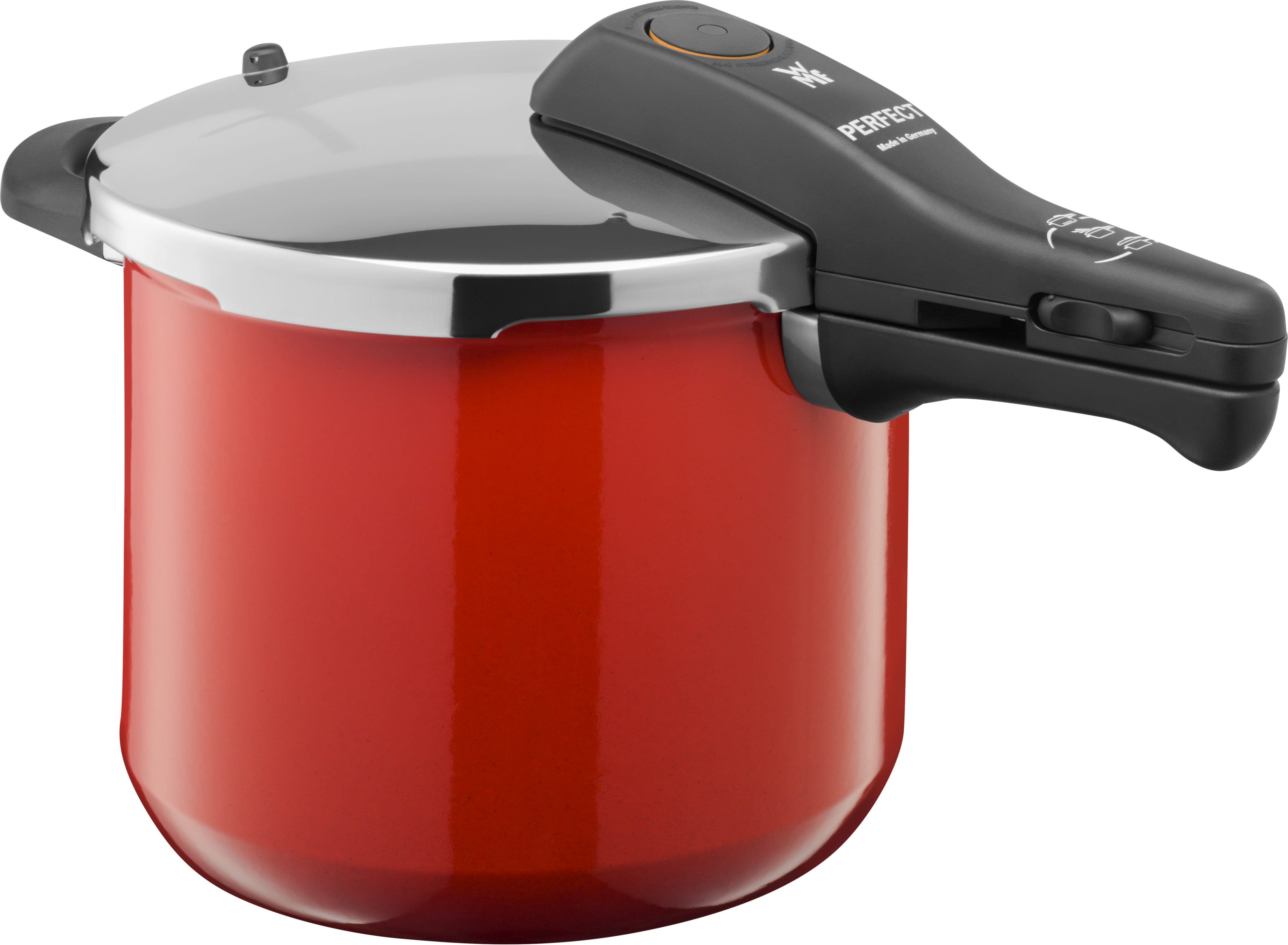 Fusiontec Perfect Schnellkochtopf, 22 cm, 6,5 l Red