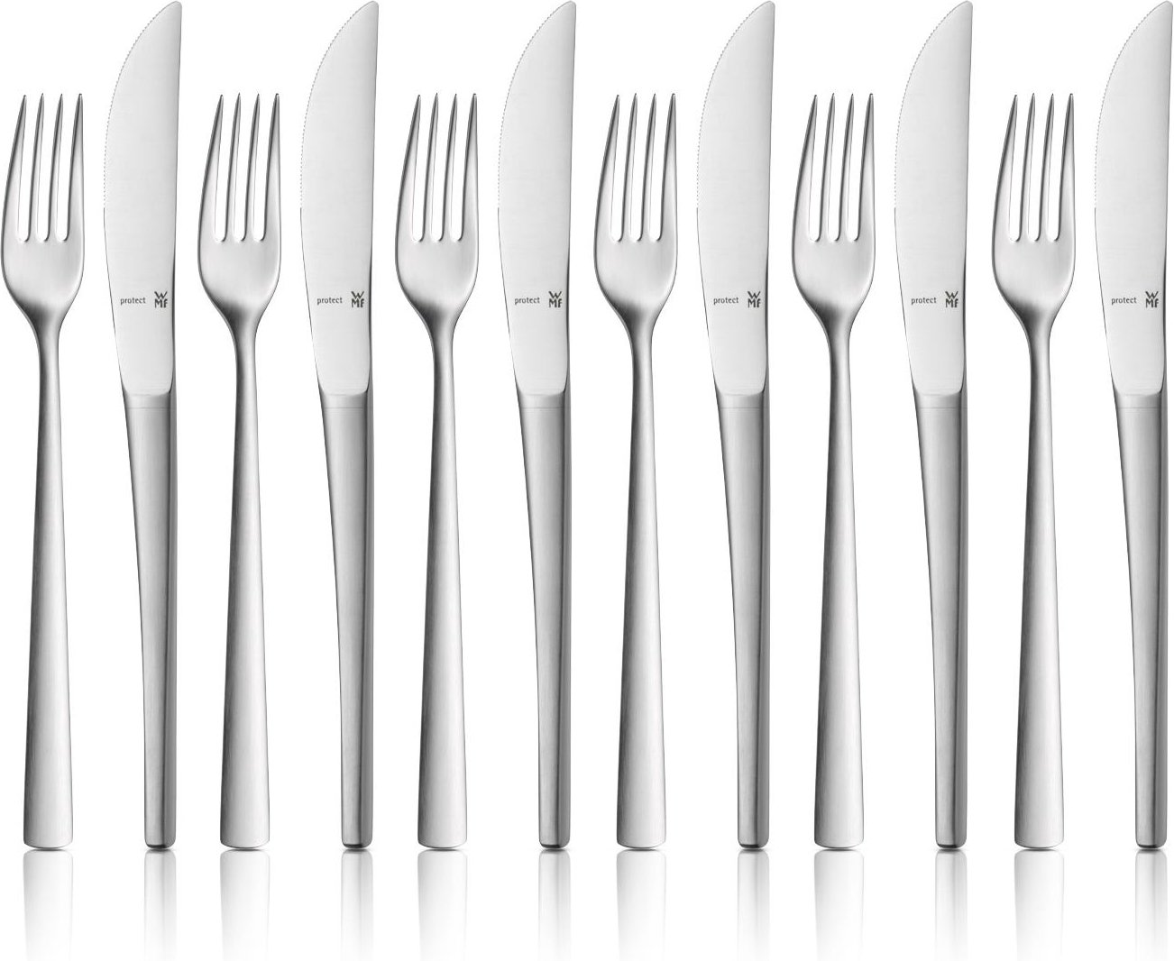 Corvo Dessertbesteck-Set, 12-teilig, Cromargan protect®