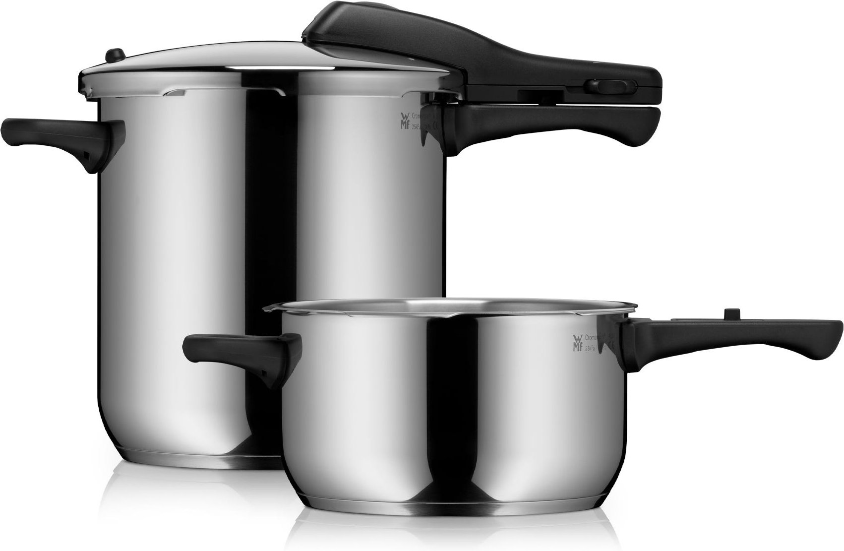 Perfect One Pot Schnellkochtopf-Set, 22 cm, 8,5 und 4,5 Liter