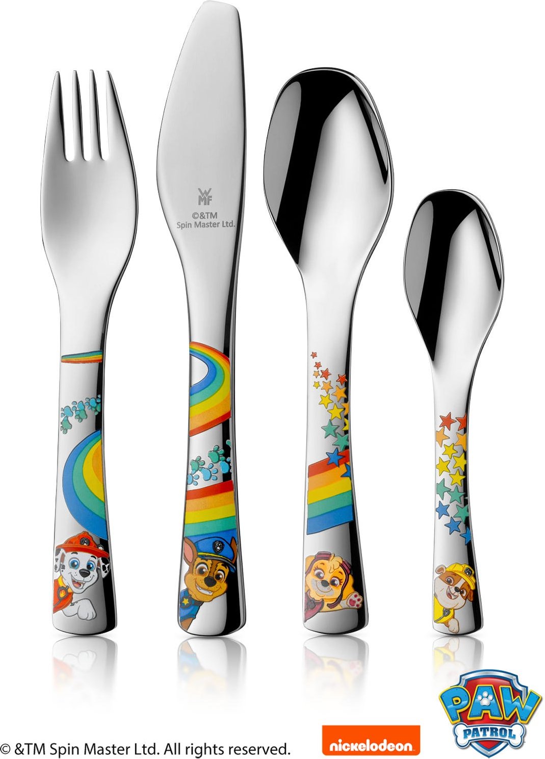 Thumbnail - Kinderbesteck-Set PAW Patrol, 4-teilig