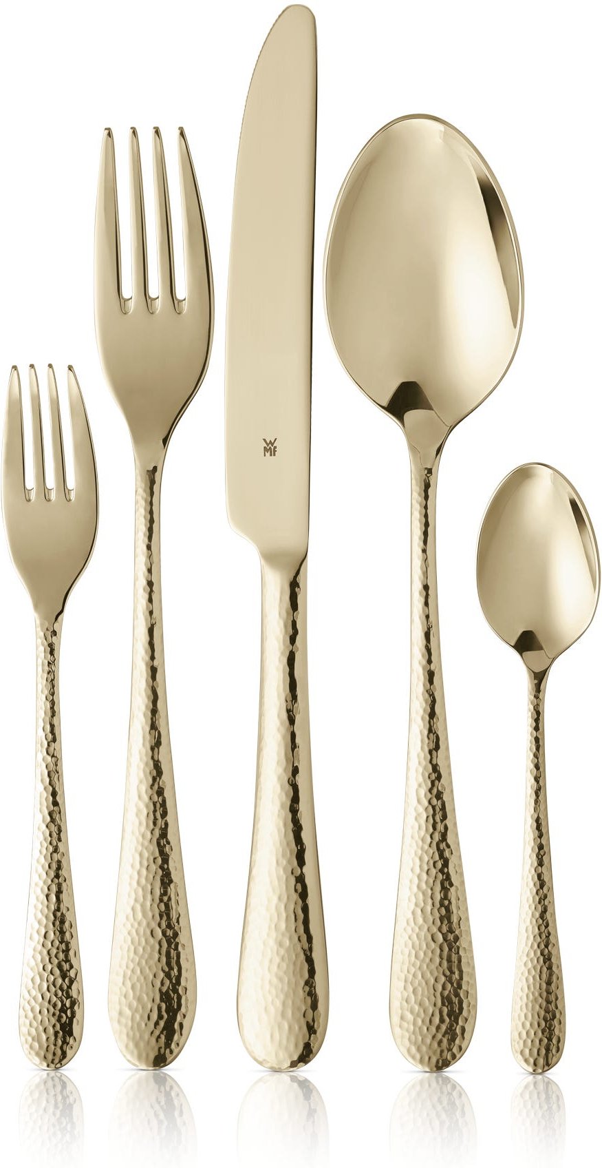 Sitello Besteck-Set, Gold Edition, 30-teilig, Cromargan®