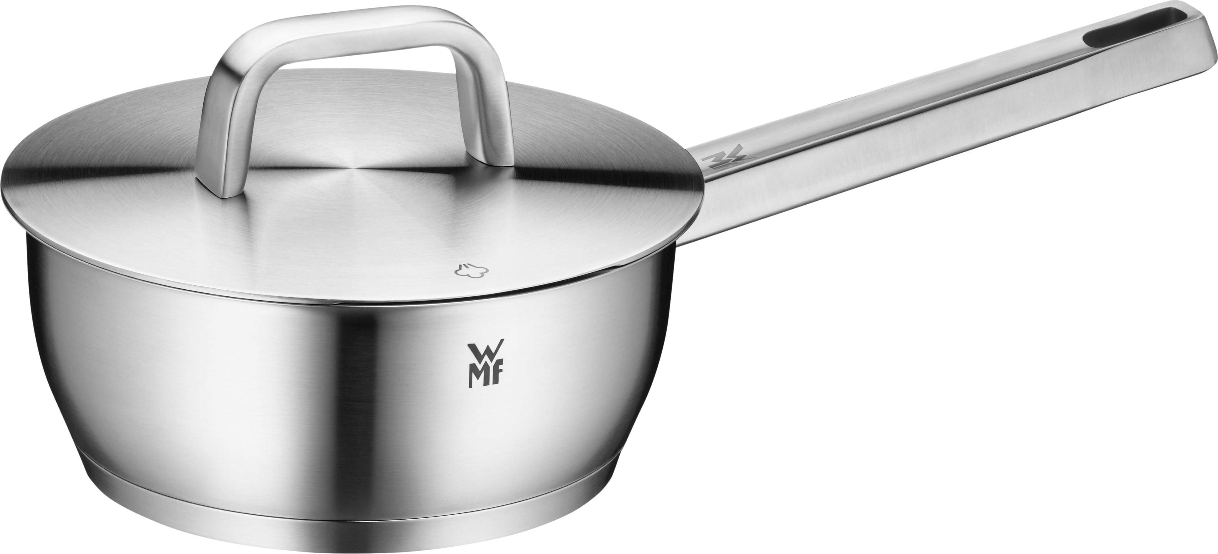 Iconic Stielkasserolle mit Deckel, 18 cm