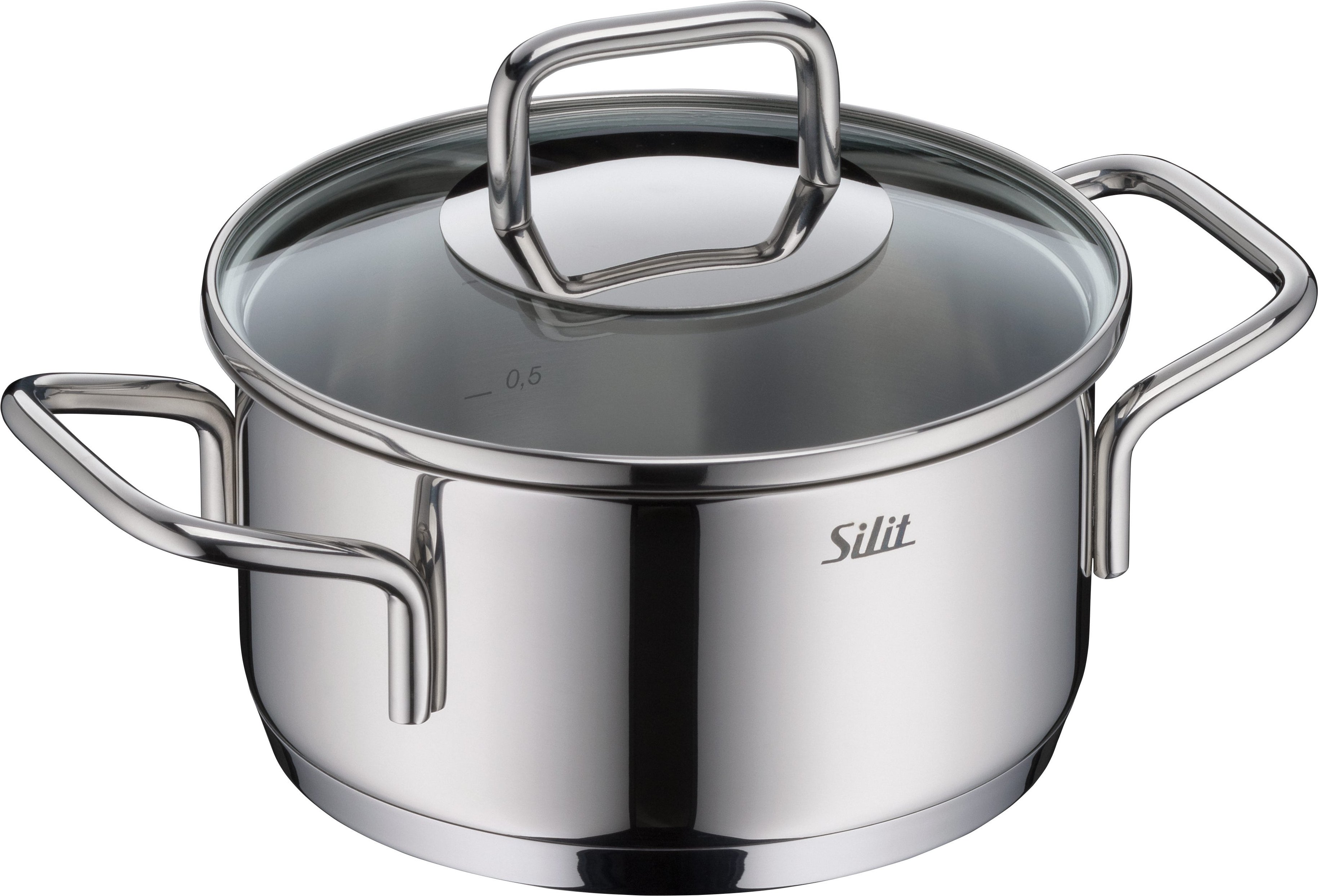 Silit Extra Cook Bratentopf 16 cm mit Glasdeckel