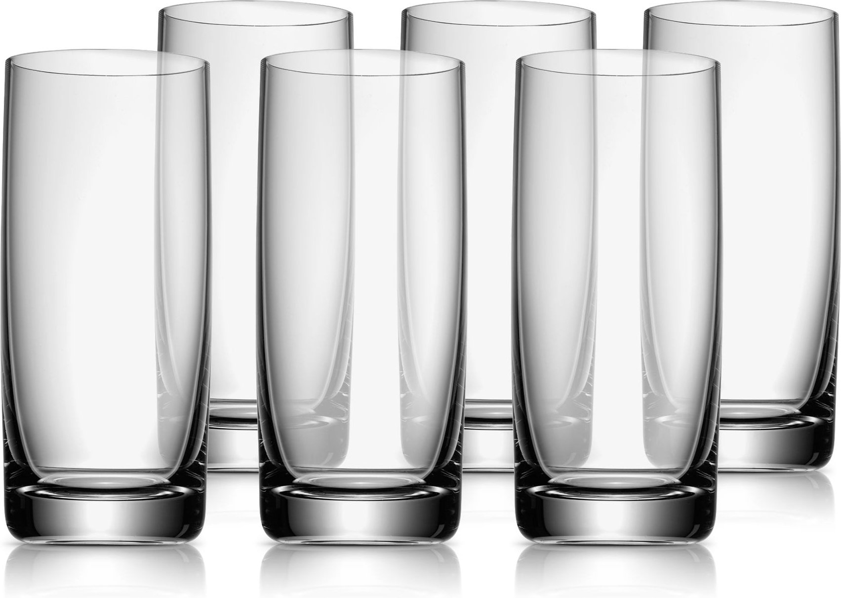 EasyPlus Longdrinkgläser, 6 Stück