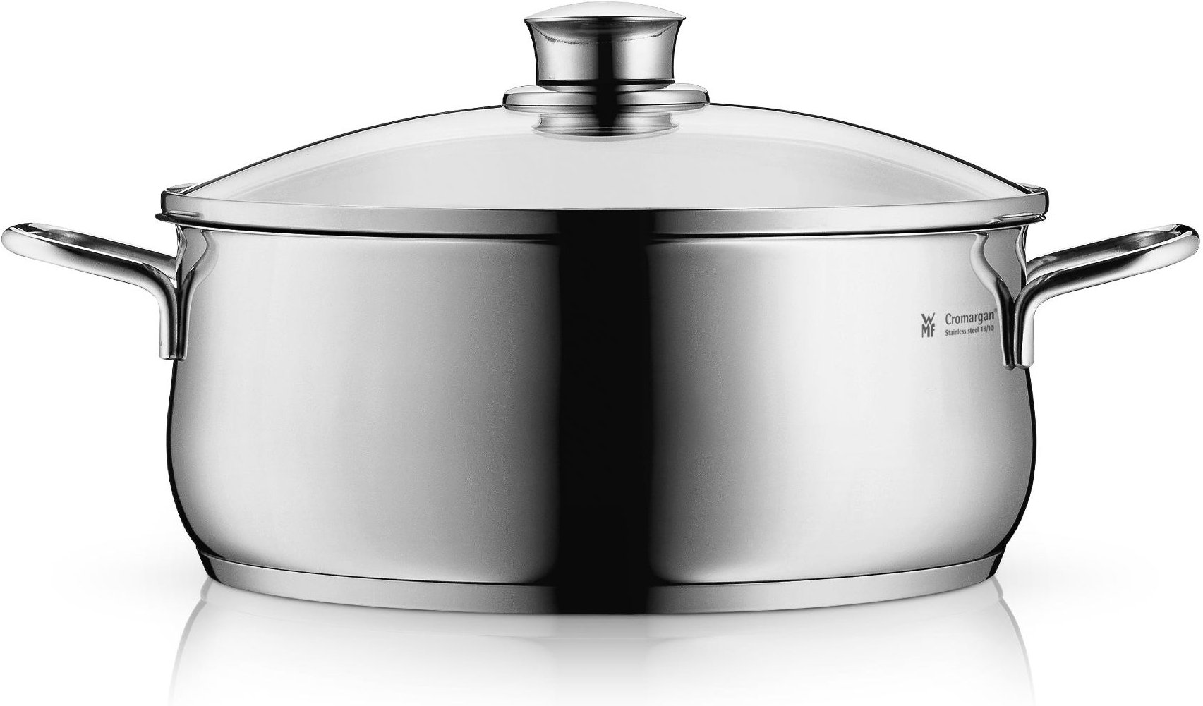 Diadem Plus Bratentopf mit Deckel, 24 cm