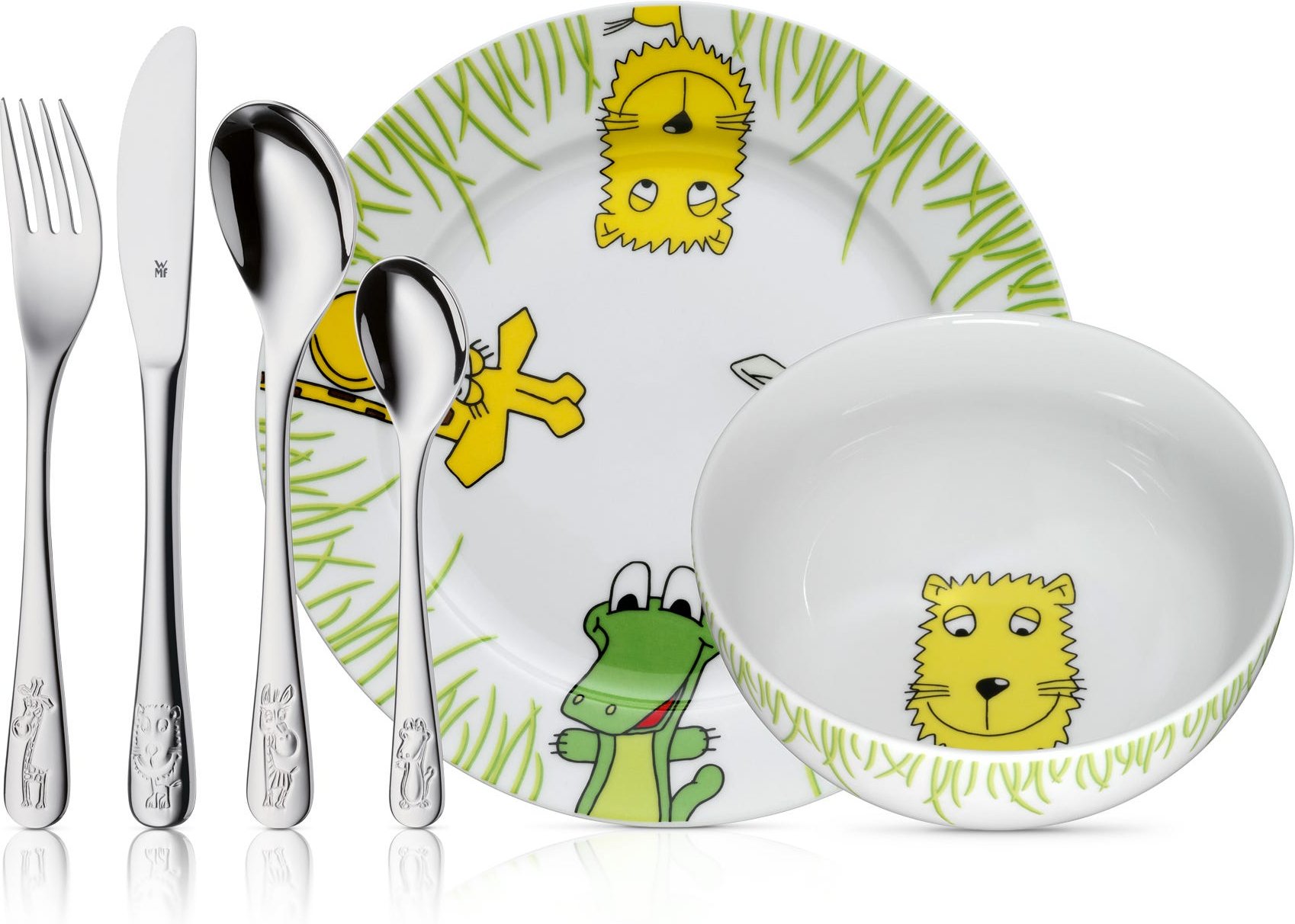 Thumbnail - Kindergeschirr-Set Safari, 6-teilig