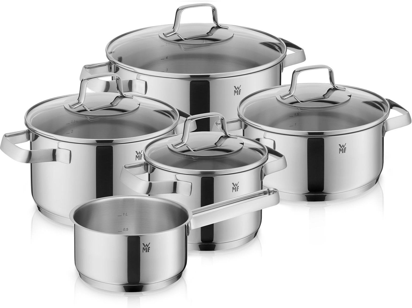 Belmonte Topf-Set, 5-teilig