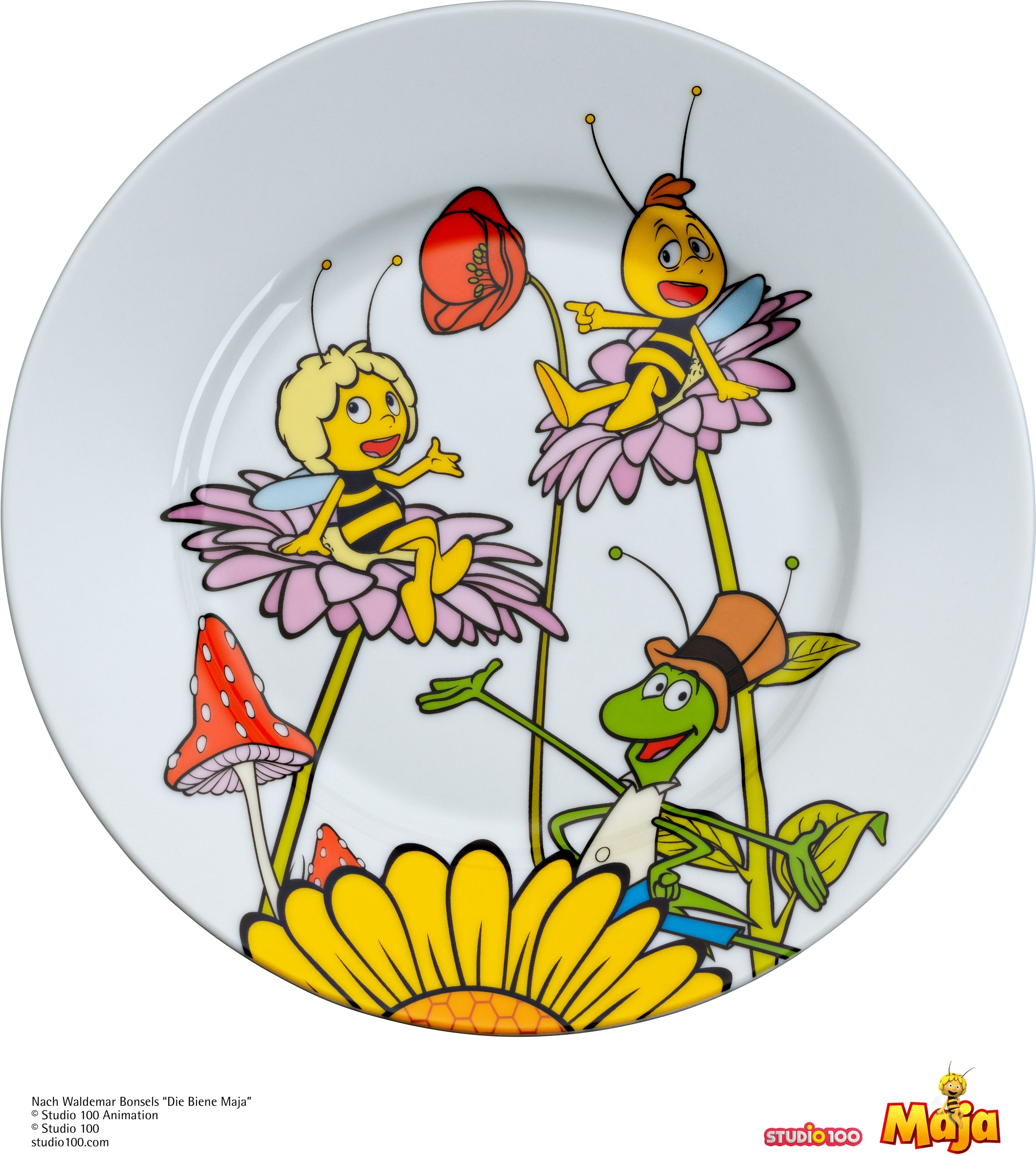Kinderteller, Die Biene Maja
