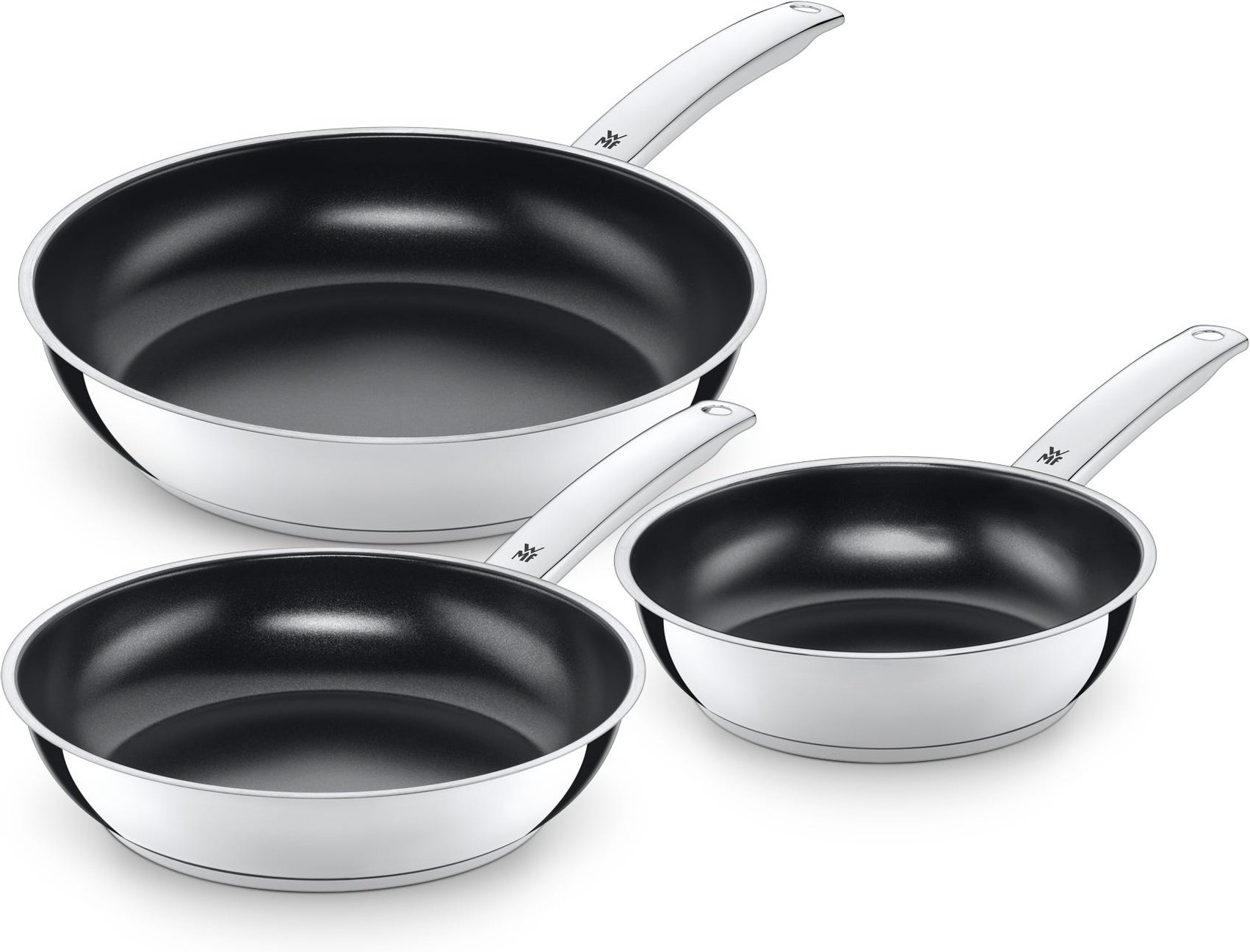 Durado Bratpfannen-Set, 3-teilig, 20, 24 und 28 cm