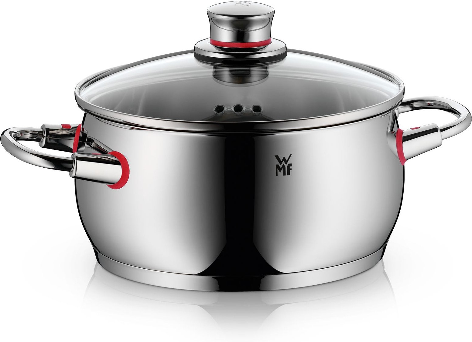 Quality One Bratentopf mit Deckel, 20 cm