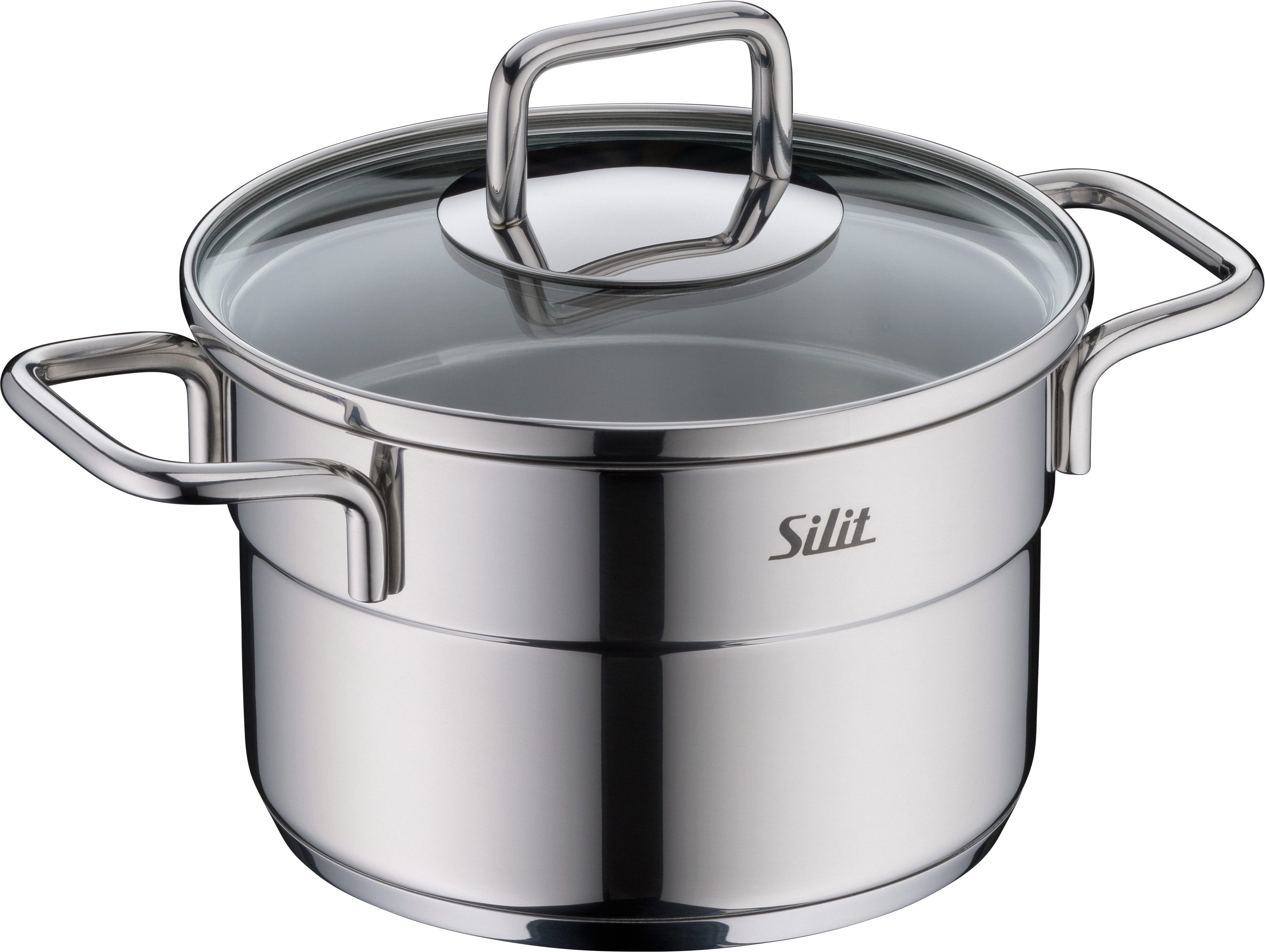 Silit Extra Cook Mini-Kochtopf 14 cm mit Glasdeckel
