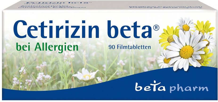 Cetirizin beta Filmtabletten bei Allergien
