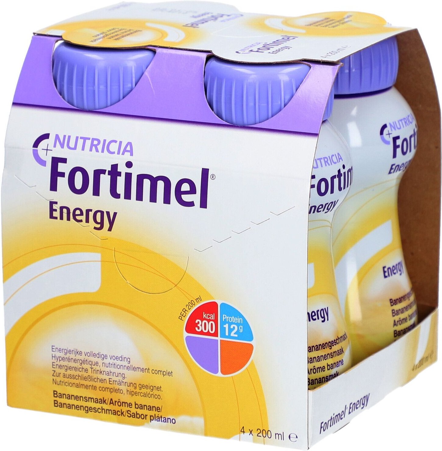 Fortimel 1.5 kcal Banane 4x200 ml Flüssigkeit