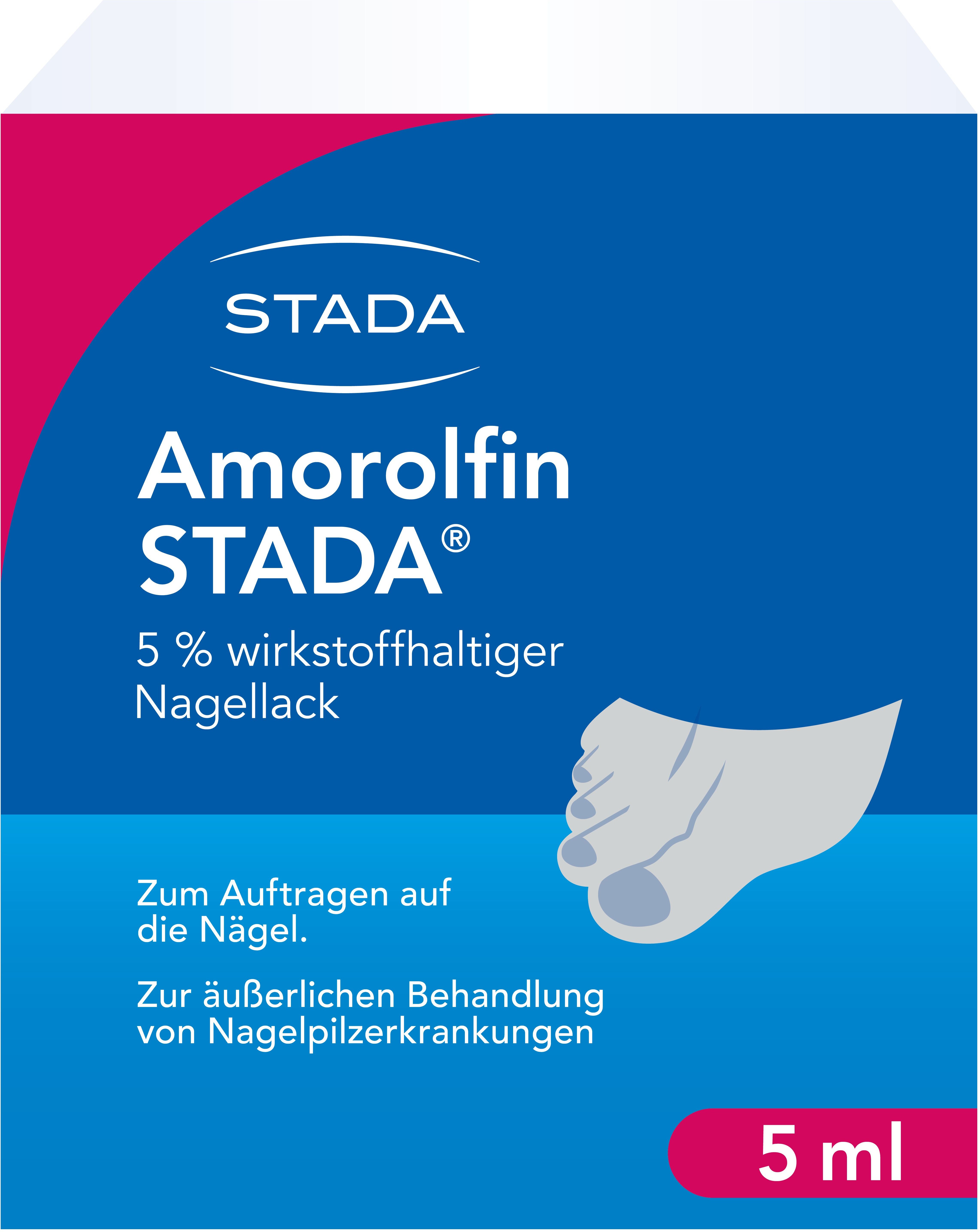 Amorolfin STADA 5% wirkstoffhaltiger Nagellack