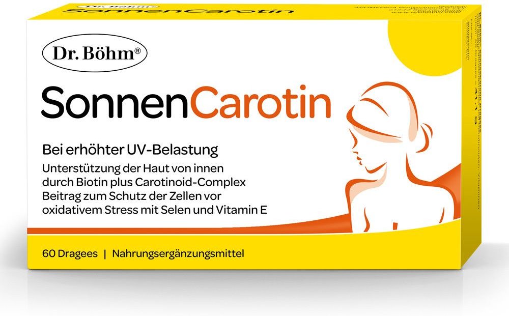 Dr.böhm SonnenCarotin Dragees 60 St