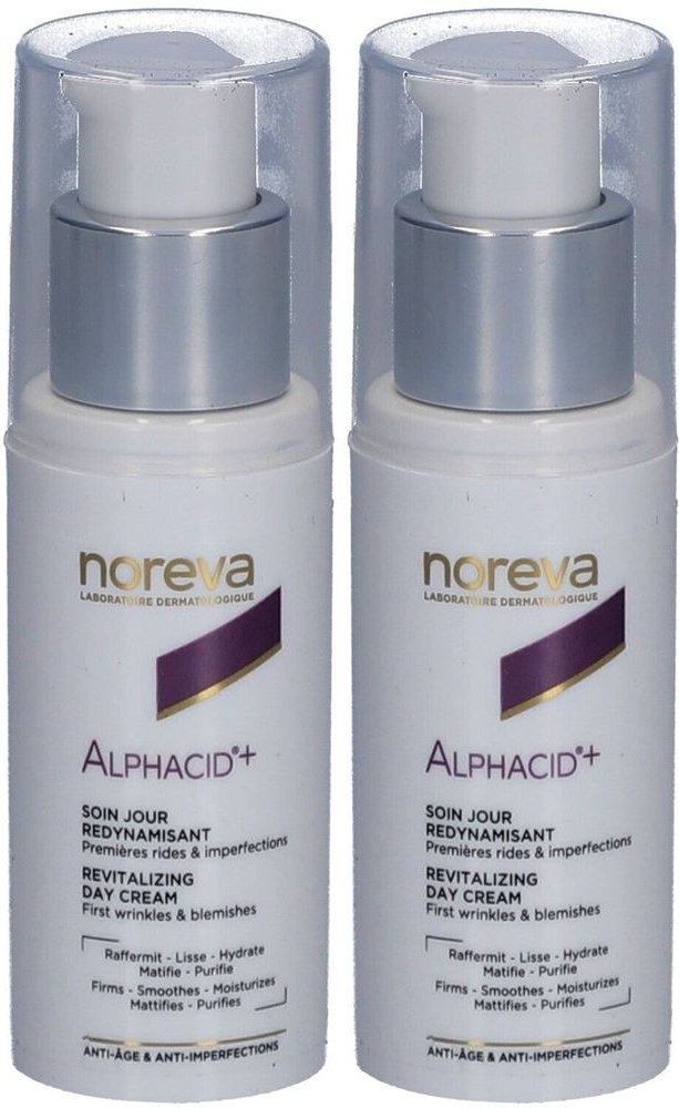 Noreva Alphacid+ Creme 2x 2x30 ml