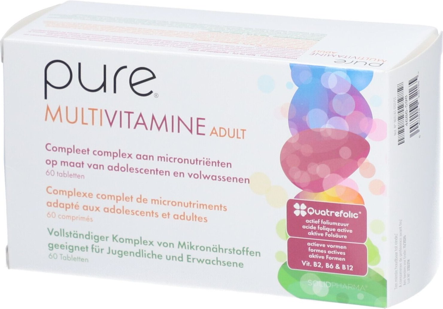 Pure Multivitamine Adult 60 St Tabletten