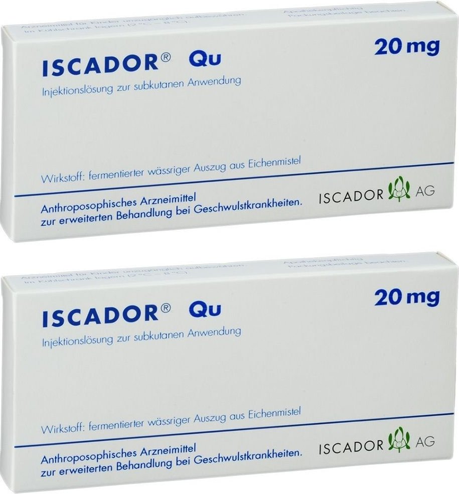 Iscador Qu 20 mg Injektionslösung x2 2x7x1 ml
