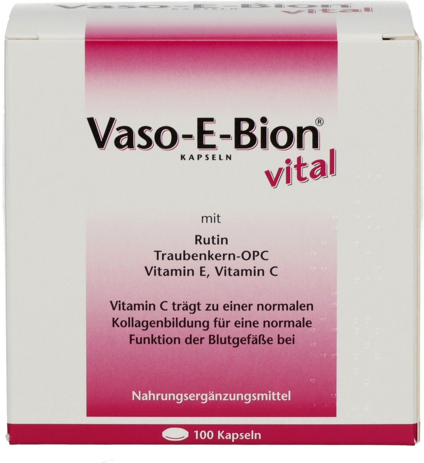 Vaso-E-Bion vital Kapseln 100 St