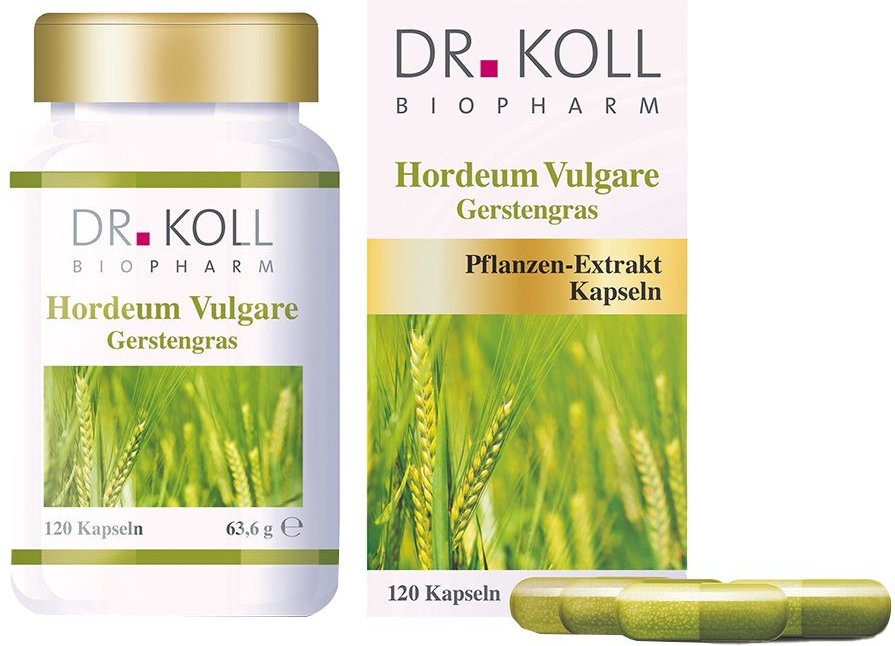 Gerstengras Hordeum Vulgar Bio 120 St Kapseln