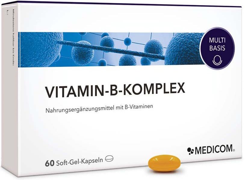 Vitamin-B-Komplex Weichkapseln
