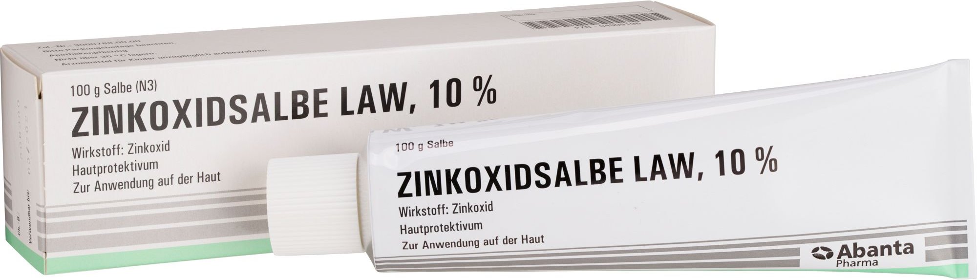 Zinkoxidsalbe LAW 10% 100 g Salbe