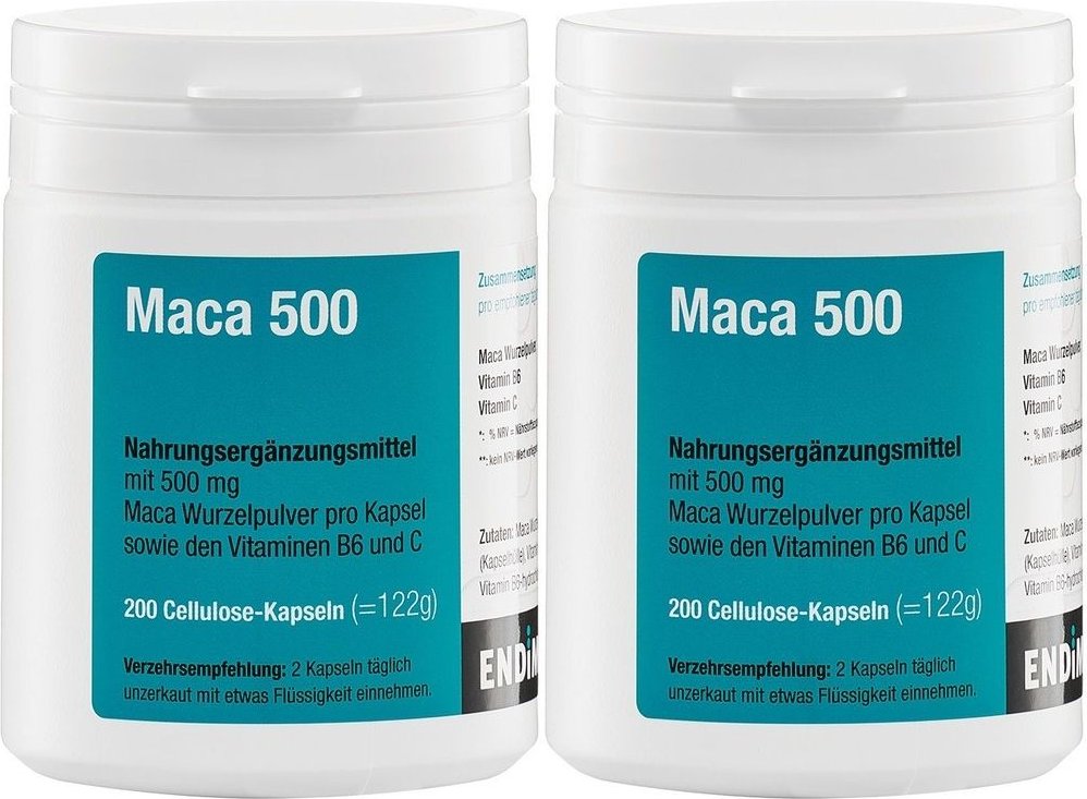 Maca 500 Kapseln 2x 2x200 St