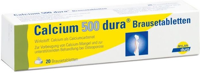 Calcium 500 dura Brausetabletten