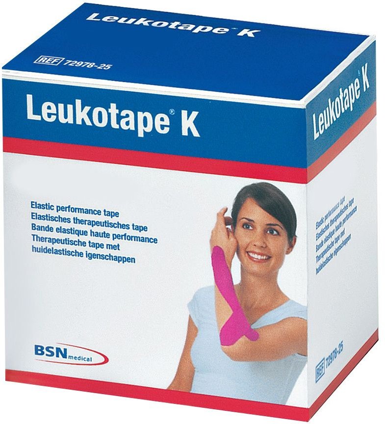 Leukotape K 5 cm pink 1 St Verband
