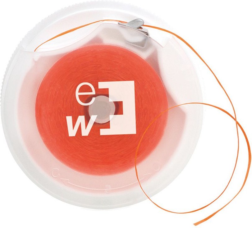 Edelwhite DentalTape waxed Zahnseide 70 m 1 St